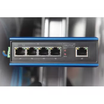 Nepārvaldāms slēdzis Digitus DN-651120 4 Portu Gigabit PoE