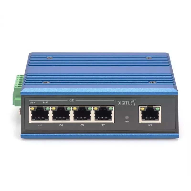 Nepārvaldāms slēdzis Digitus DN-651120 4 Portu Gigabit PoE