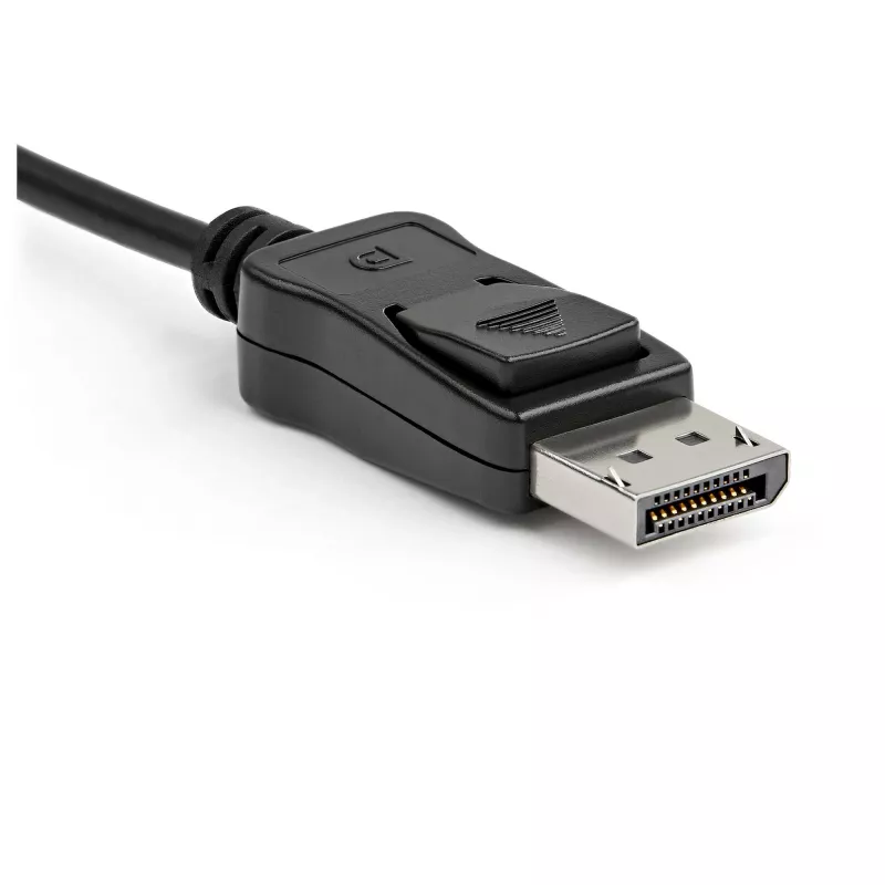 StarTech.com DisplayPort uz HDMI adapteris - 4K 60Hz aktīvs DP 1.4 uz HDMI 2.0 video pārveidotājs - DP uz HDMI monitora/TV/displeja kabeļa adaptera dongle - fiksējošs DP savienotājs