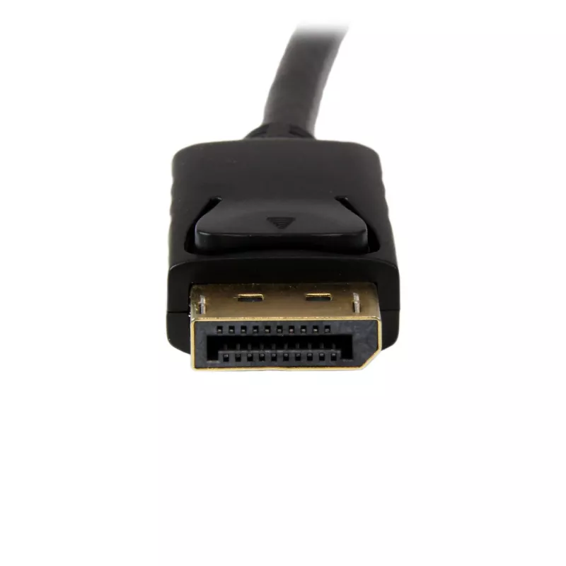 StarTech.com 10 pēdu (3 m) DisplayPort uz VGA kabelis - aktīvs DisplayPort uz VGA adaptera kabelis - 1080p video - DP uz VGA monitora kabelis - DP 1.2 uz VGA pārveidotājs - fiksējošs DP savienotājs