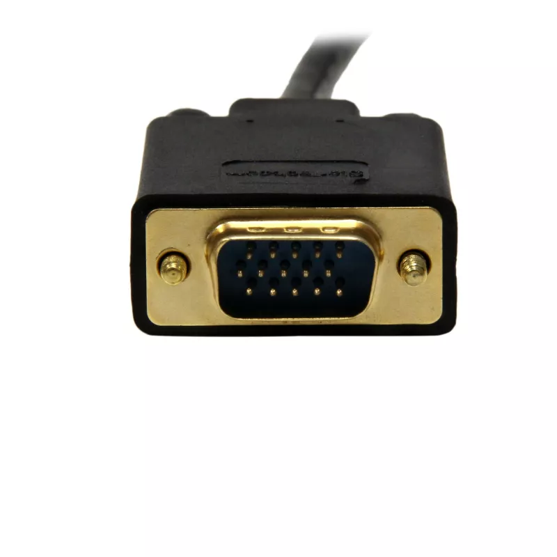 StarTech.com 10 pēdu (3 m) DisplayPort uz VGA kabelis - aktīvs DisplayPort uz VGA adaptera kabelis - 1080p video - DP uz VGA monitora kabelis - DP 1.2 uz VGA pārveidotājs - fiksējošs DP savienotājs