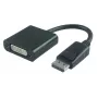 Microconnect DPDVI015 video kabeļa adapteris 0,15 m DisplayPort DVI-I Melns