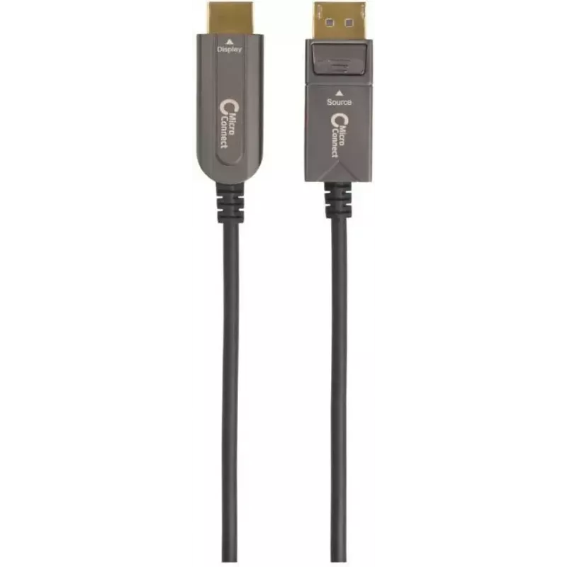 Microconnect DP-HDMI-1000V1.4OP video kabeļa adapteris 10 m DisplayPort HDMI A tips (standarta) Melns
