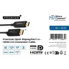 Microconnect DP-HDMI-1500V1.4OP video kabeļa adapteris, 15 m, DisplayPort, melns