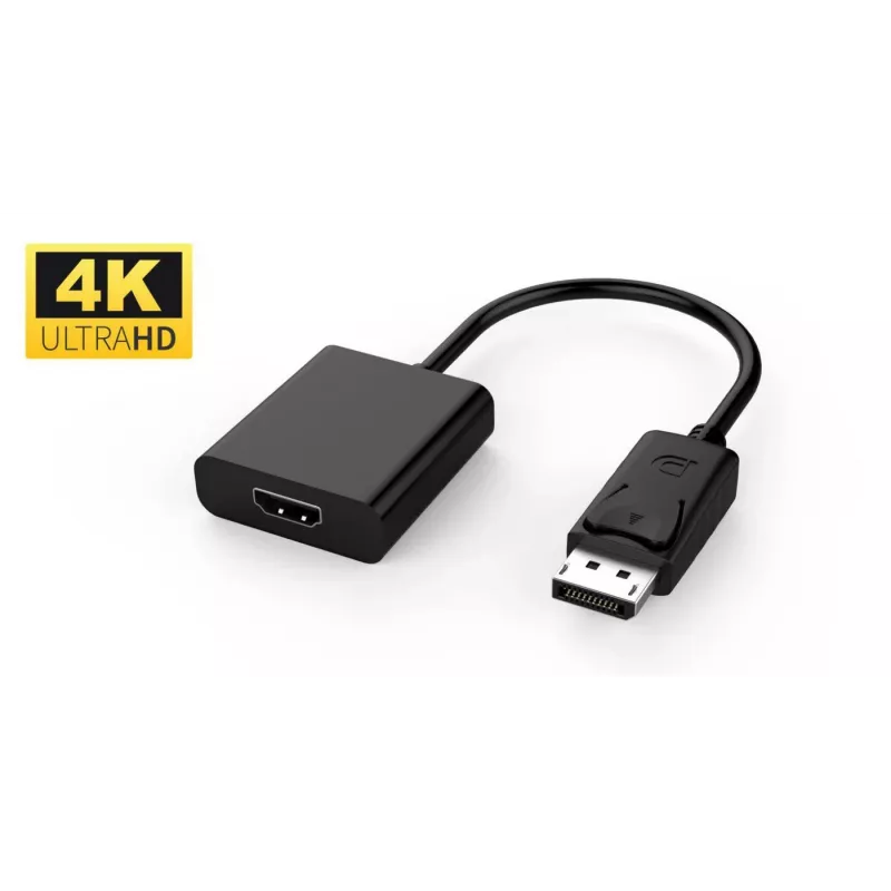 Microconnect DPHDMI3 video kabeļa adapteris 0,15 m DisplayPort HDMI melns