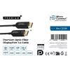 Microconnect DP-MMG-1000V1.4OP DisplayPort kabelis 10 m Melns