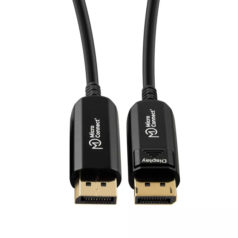 Microconnect DP-MMG-2000V1.4OP DisplayPort kabelis 20 m melns