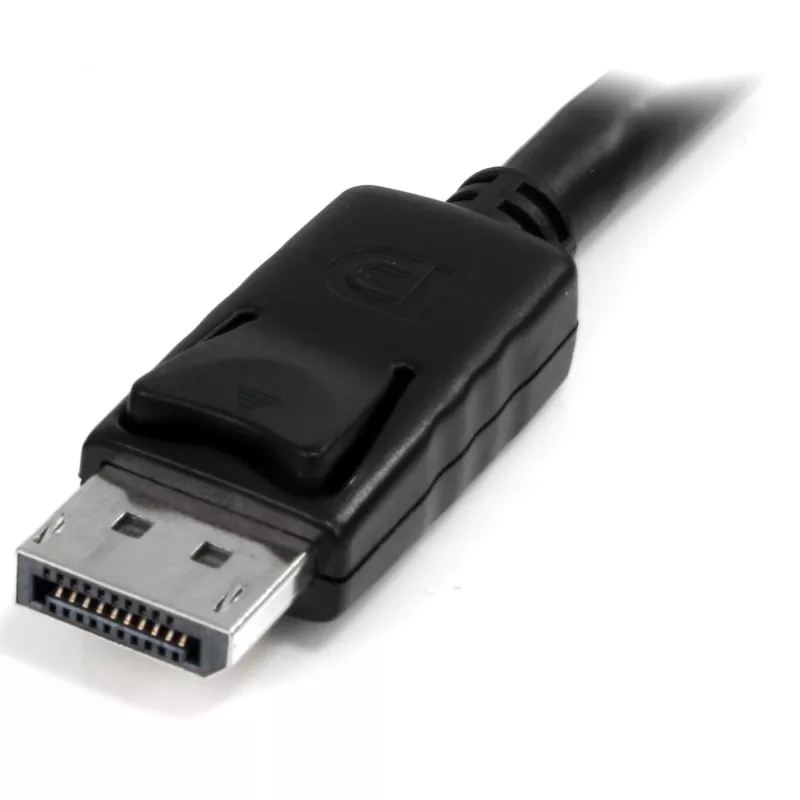 StarTech.com 3 pēdu (1 m) paneļa montāžas DisplayPort kabelis - 4K x 2K - DisplayPort 1.2 pagarinātāja kabelis vīrišķais pret sievišķo - DP video pagarinātāja vads ar paneļa montāžas DP savienotāju - DP monitora kabelis