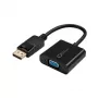 Microconnect DPVGA15CM video kabeļa adapteris 0,15 m DisplayPort VGA (D-Sub) melns