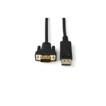 Microconnect DP-VGA-MM-200 video kabeļa adapteris 2 m DisplayPort VGA (D-Sub) melns