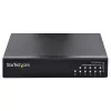 StarTech.com Nepārvaldīts 2.5G slēdzis – 5 portu gigabitu slēdzis – 2.5GBASE-T nepārvaldīts Ethernet slēdzis – Ethernet sadalītājs – DIN sliedes vai sienas stiprinājums – Multi-Gigabit – Auto-MDIX – 9K Jumbo