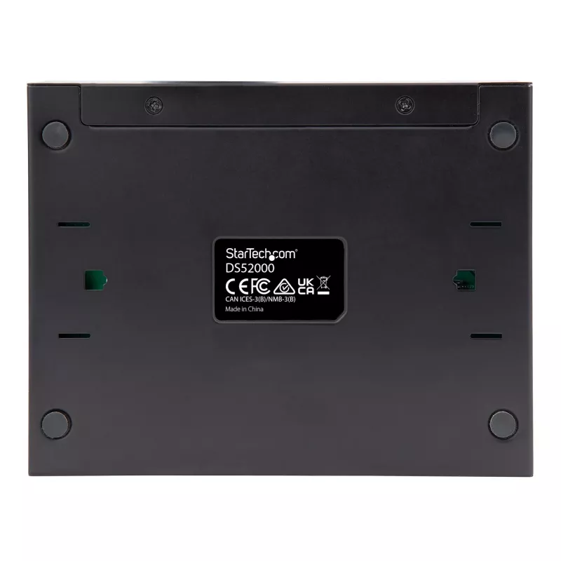 StarTech.com Nepārvaldīts 2.5G slēdzis – 5 portu gigabitu slēdzis – 2.5GBASE-T nepārvaldīts Ethernet slēdzis – Ethernet sadalītājs – DIN sliedes vai sienas stiprinājums – Multi-Gigabit – Auto-MDIX – 9K Jumbo