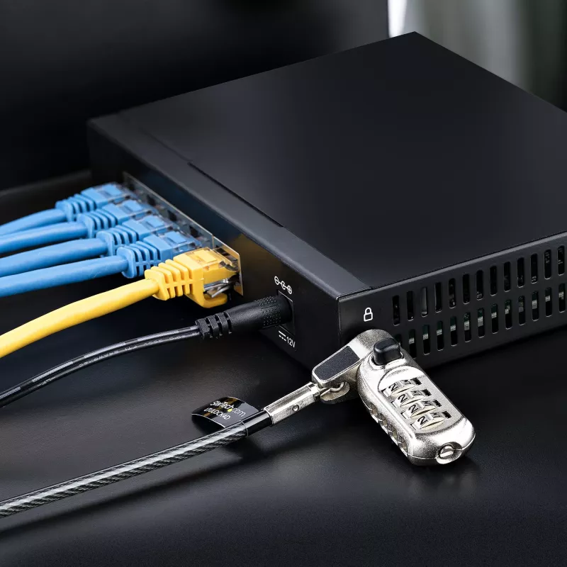 StarTech.com Nepārvaldīts 2.5G slēdzis – 5 portu gigabitu slēdzis – 2.5GBASE-T nepārvaldīts Ethernet slēdzis – Ethernet sadalītājs – DIN sliedes vai sienas stiprinājums – Multi-Gigabit – Auto-MDIX – 9K Jumbo
