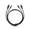 StarTech.com 1,8 m (6 pēdas) DisplayPort un USB 5 Gbps KVM kabelis, 4K 60 Hz, universāli saderīgs DP 1.2/USB 3.0 kombinētais kabelis KVM slēdžiem