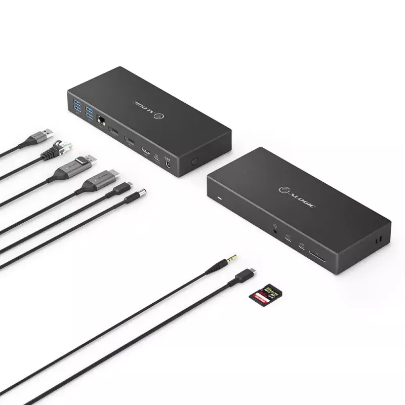 Dokošanas stacija ALOGIC MA3 USB-C Triple Display DP Alt. Mode
