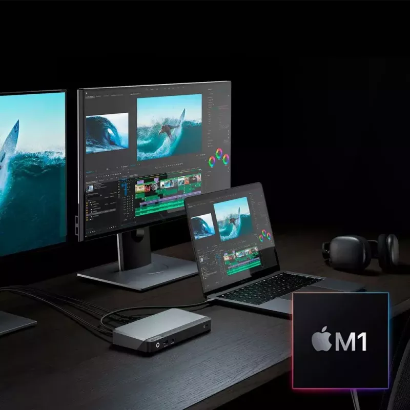 Dokstacija ALOGIC DX2 Dual 4K Display