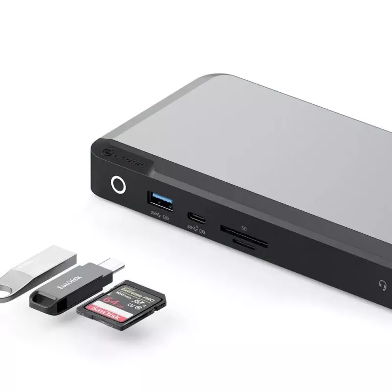 Dokstacija ALOGIC MX3 USB-C TripleDisplay 100W strāvas padeve