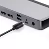 Dokstacija ALOGIC MX3 USB-C TripleDisplay 100W strāvas padeve