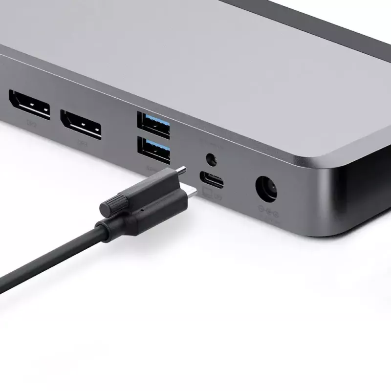 Dokstacija ALOGIC MX3 USB-C TripleDisplay 100W strāvas padeve