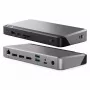 Dokstacija ALOGIC MX3 USB-C TripleDisplay 100W strāvas padeve