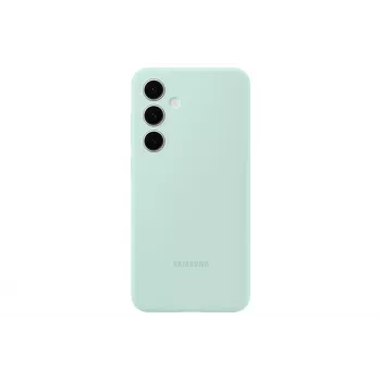 Silikona maciņš Samsung Galaxy S24 FE vāciņš piparmētru krāsā