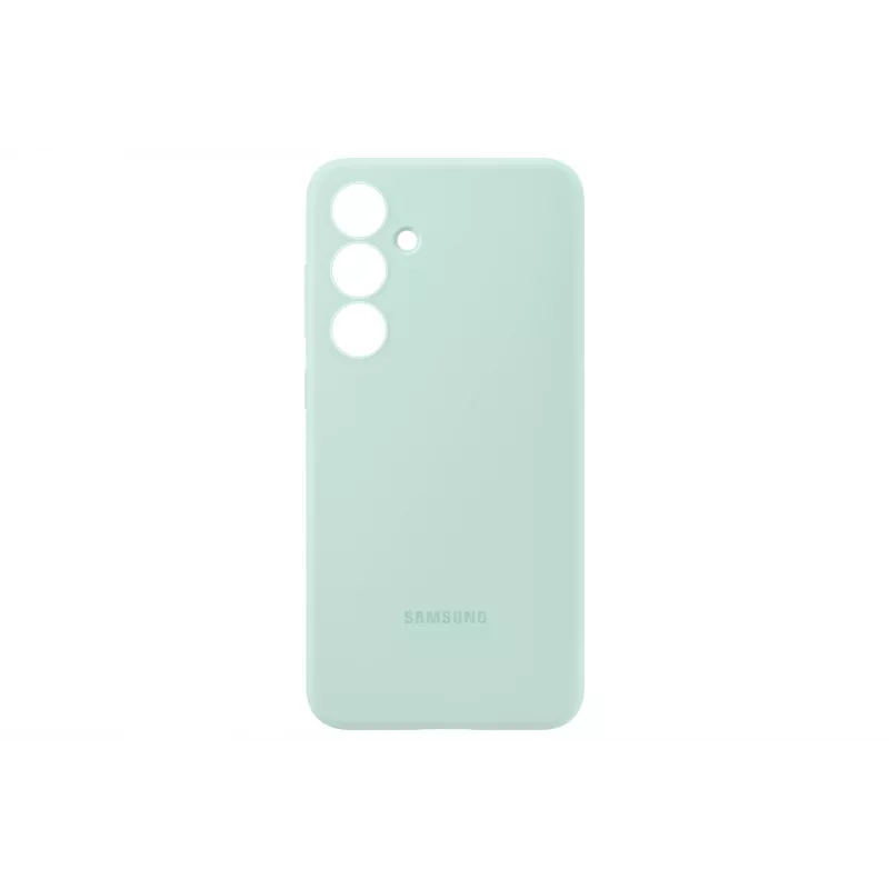 Silikona maciņš Samsung Galaxy S24 FE vāciņš piparmētru krāsā