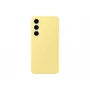 Cover Samsung Galaxy S24 FE silikona maciņš vienkrāsains dzeltens