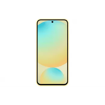Cover Samsung Galaxy S24 FE silikona maciņš vienkrāsains dzeltens