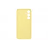 Cover Samsung Galaxy S24 FE silikona maciņš vienkrāsains dzeltens