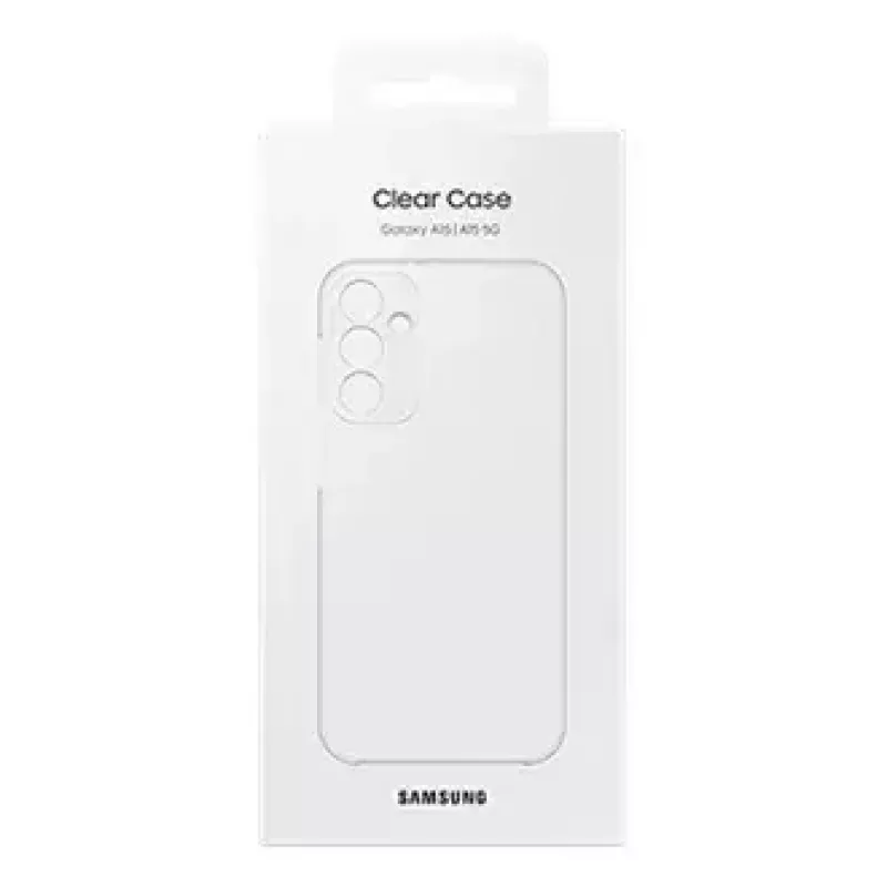 Samsung EF-QA156CTEGWW viedtālruņa maciņš 16,5 cm (6,5 collas) Vāciņš Caurspīdīgs