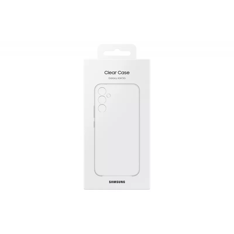 Samsung EF-QA346 mobilā tālruņa vāciņš 16.8 cm (6.6 collas) Vāciņš Caurspīdīgs