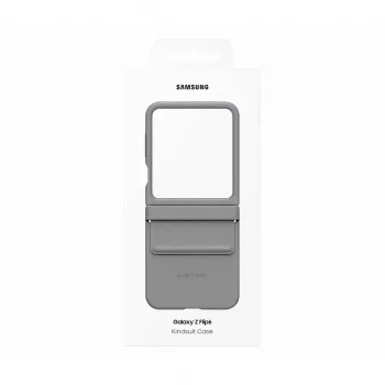 Samsung EF-VF741PJEGWW mobilā tālruņa vāciņš 17 cm (6.7 collas) Vāks Pelēks