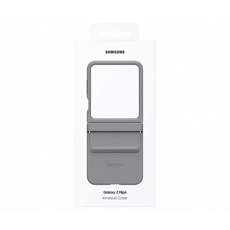 Samsung EF-VF741PJEGWW mobilā tālruņa vāciņš 17 cm (6.7 collas) Vāks Pelēks