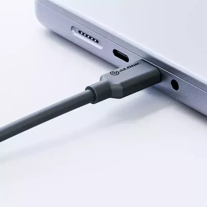 ALOGIC Elements sērijas USB-C–HDMI kabelis 4K, vīrišķais–vīrišķais, 1 m