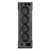 Nepārtrauktās barošanas avots Eaton Ellipse PRO 650 FR, līnijas interaktīvais UPS, 0,65 kVA (400 W), 4x E tipa kontaktligzdas, LCD, tornis