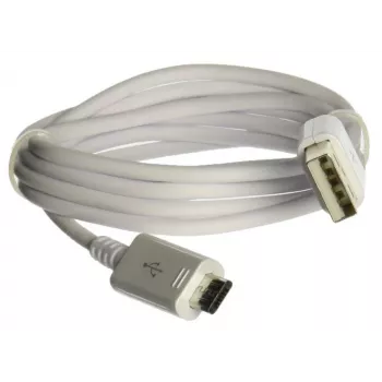 Samsung USB/microUSB USB kabelis USB 2.0 0,9 m Micro-USB A USB A balts