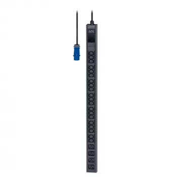 APC Easy Rack PDU, Basic, 0U, 1 fāze, 3,7kW, 230V, 16A, 20 x C13 un 4 x C19 ligzdas, IEC60309 2P+E ieeja