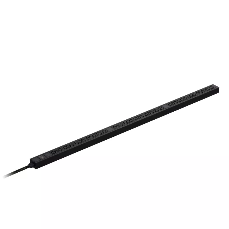 APC Easy Rack PDU, Basic, 0U, 3 fāžu, 11kW, 230V, 16A, 36 x C13 un 6 x C19 ligzdas, IEC60309 3P+N+PE ieeja
