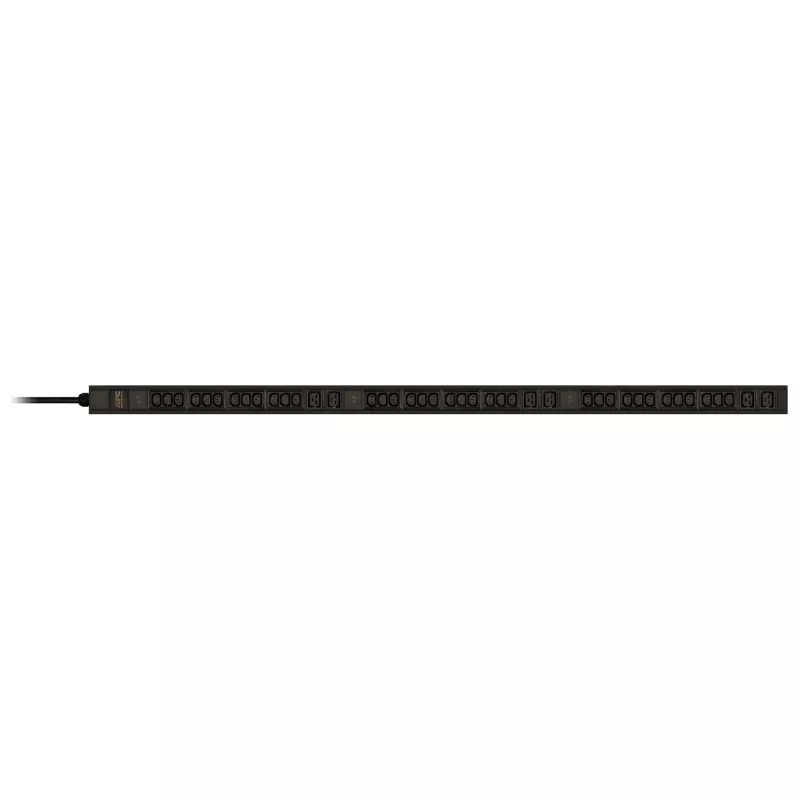 APC Easy Rack PDU, Basic, 0U, 3 fāžu, 11kW, 230V, 16A, 36 x C13 un 6 x C19 ligzdas, IEC60309 3P+N+PE ieeja