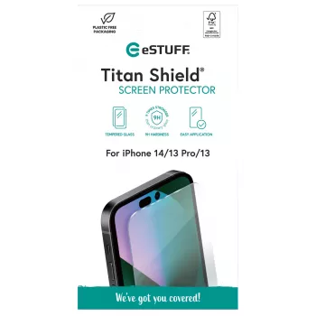 eSTUFF ES501350 mobilā tālruņa ekrāna/aizmugures aizsargs Caurspīdīgs ekrāna aizsargs Apple 1 gab.