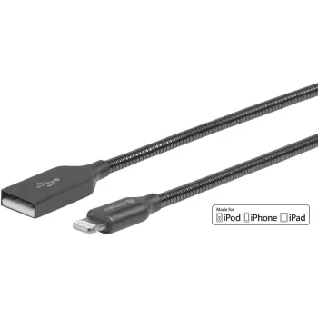 eSTUFF ES601165 lightning kabelis 1,5 m pelēks