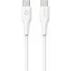 eSTUFF ES604070 USB kabelis USB 2.0 0,5 m USB C Balts