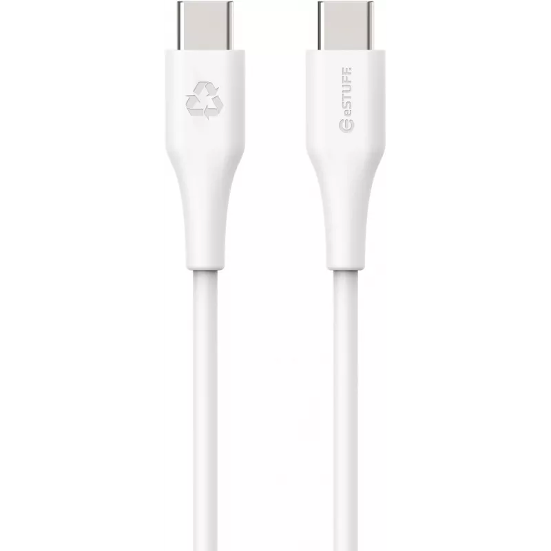 eSTUFF ES604070 USB kabelis USB 2.0 0,5 m USB C Balts