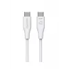 eSTUFF ES604370 USB kabelis USB 2.0 3 m USB C Balts