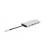 eSTUFF ES623009 saskarnes centrmezgls USB 3.2 Gen 1 (3.1 Gen 1) Type-C 5000 Mbit/s Pelēks