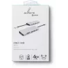 eSTUFF ES623009 saskarnes centrmezgls USB 3.2 Gen 1 (3.1 Gen 1) Type-C 5000 Mbit/s Pelēks