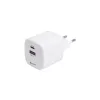 Mobilo ierīču lādētājs eSTUFF ES637065 universāls balts maiņstrāvas iekštelpu USB Type-C