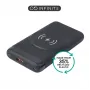 eSTUFF ES641042 ārējais akumulators Litija polimēru (LiPo) 10000 mAh Bezvadu uzlāde Melna