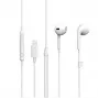 eSTUFF ievietojamās austiņas Apple ierīcēm, vadu, zvani/mūzika, 90 g, austiņas, balta