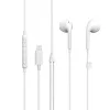eSTUFF ievietojamās austiņas Apple ierīcēm, vadu, zvani/mūzika, 90 g, austiņas, balta